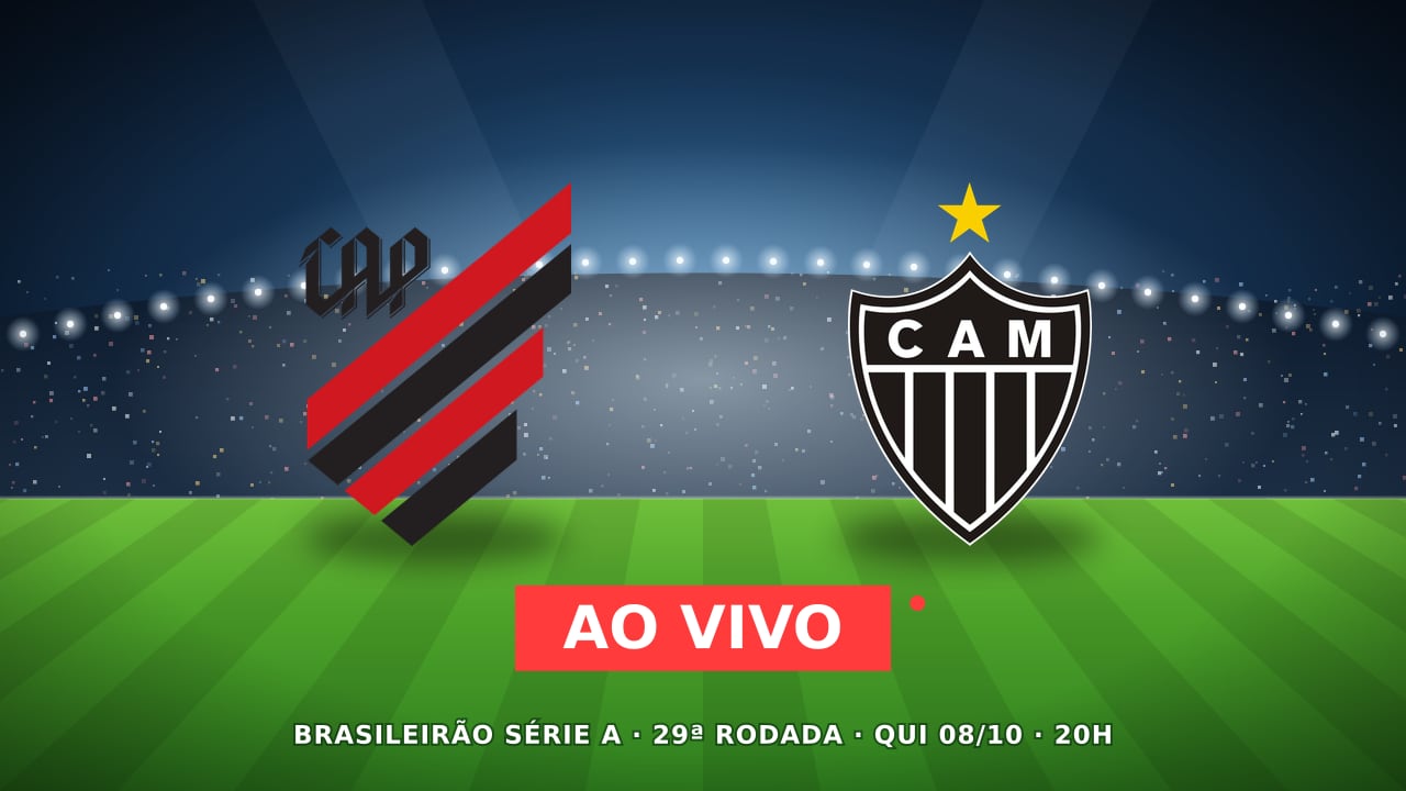 Athletico-PR x Atlético-MG ao vivo, Brasileirão Série A