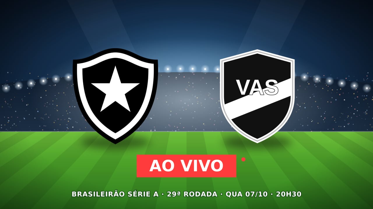 Botafogo x Vasco ao vivo, Brasileirão Série A