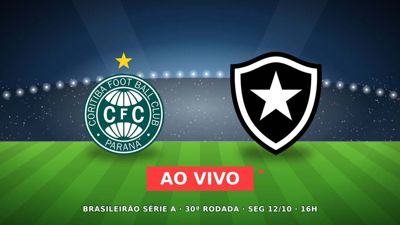 Coritiba x Botafogo ao vivo, Brasileirão Série A