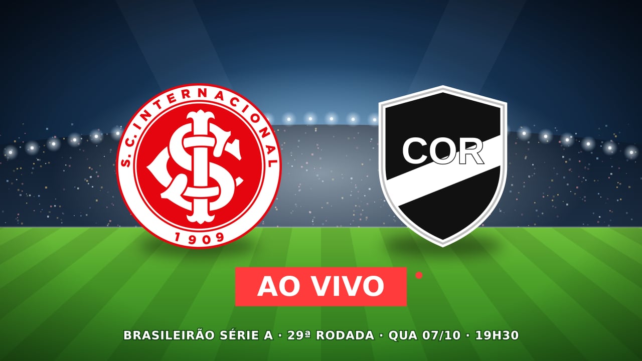 Internacional x Corinthians ao vivo, Brasileirão Série A