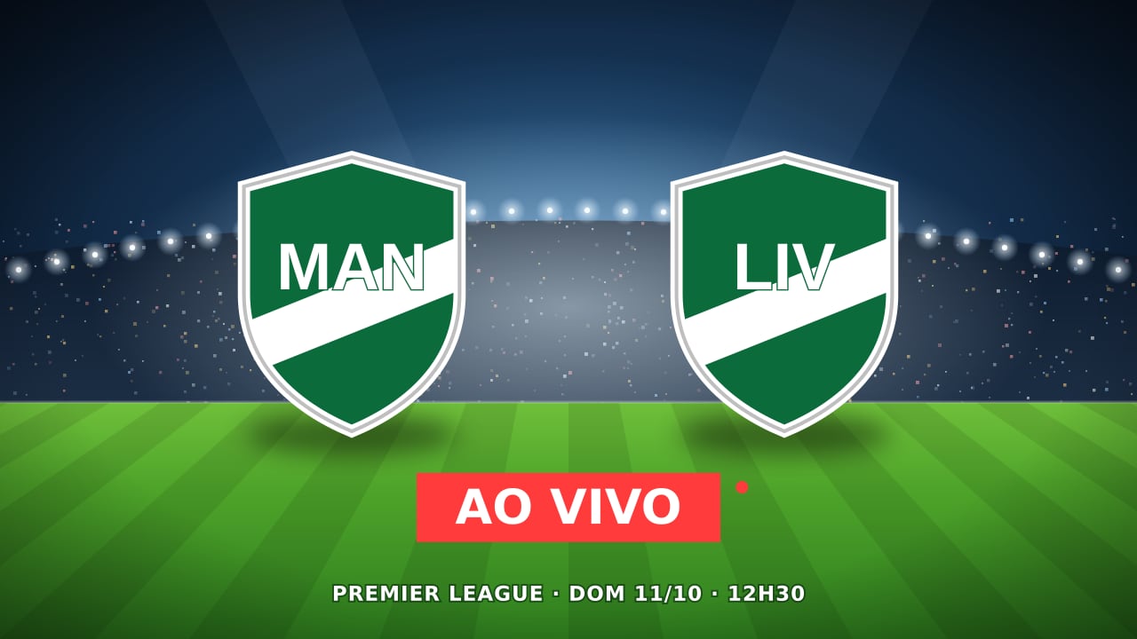 Manchester City x Liverpool ao vivo, Premier League