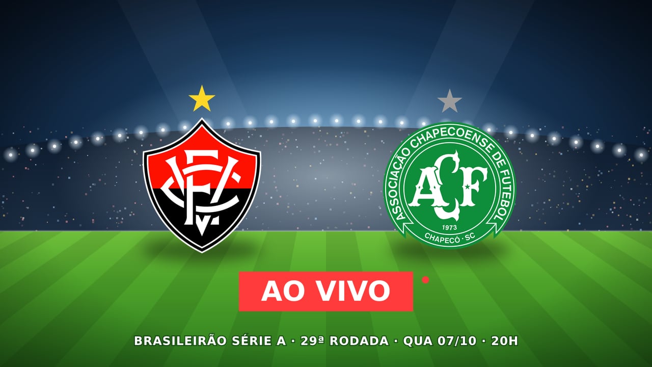 Vitória x Chapecoense ao vivo, Brasileirão Série A